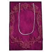Viktorianische Goth kundenspezifische Mittlere Geschenktüte (Rückseite)
