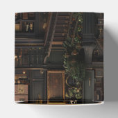 Viktorianische Gothic Dollshouse Dark Academia Geschenkschachtel (Oben)