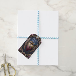 Viktorianische Gothic-Hochzeitskollektion Geschenkanhänger