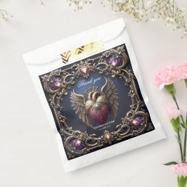 Viktorianische Gothic-Hochzeitskollektion Geschenktütchen