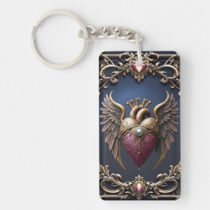 Viktorianische Gothic-Hochzeitskollektion Schlüsselanhänger