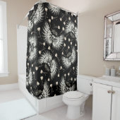 Viktorianische Gotische Romantik Schädelflügel & W Duschvorhang (Beispiel)