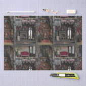 Viktorianische Gotische Spuk Dollshouse mit Dollar Seidenpapier (Handwerk)