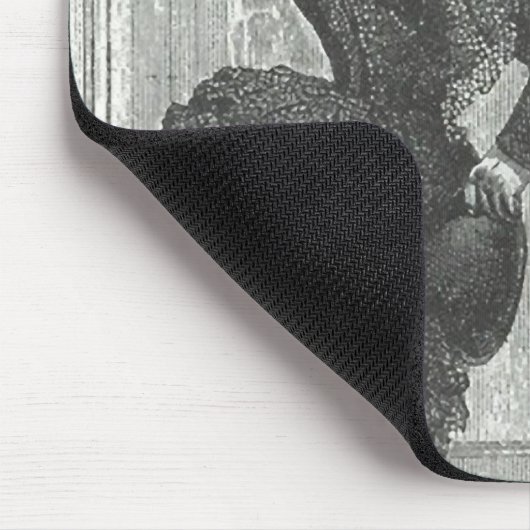 Viktorianische/gotische Winged Mousepad (Ecke)