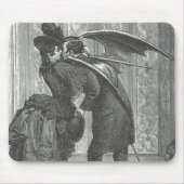 Viktorianische/gotische Winged Mousepad (Vorne)