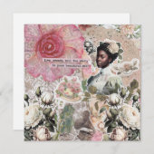 Viktorianische Grußkarte für Afrika (Vorne/Hinten)