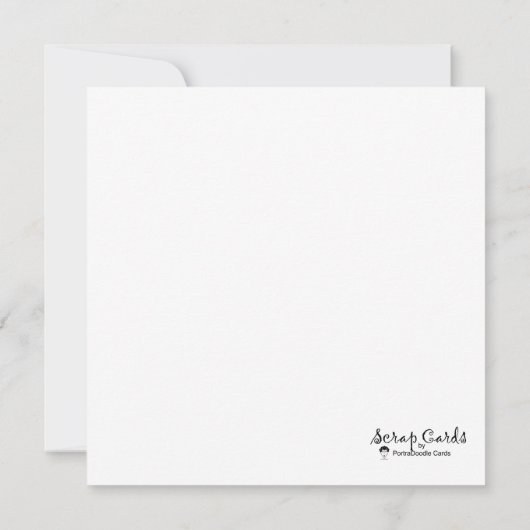 Viktorianische Grußkarte für Afrika (Rückseite)