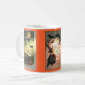 Viktorianische Halloween-Tasse 2 Kaffeetasse (Vorderseite Links)