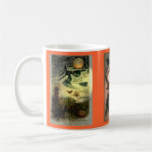 Viktorianische Halloween-Tasse 2 Kaffeetasse (Links)