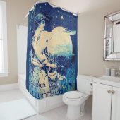 Viktorianische Handelskarte Oliver gekühlter Pflug Duschvorhang (Beispiel)