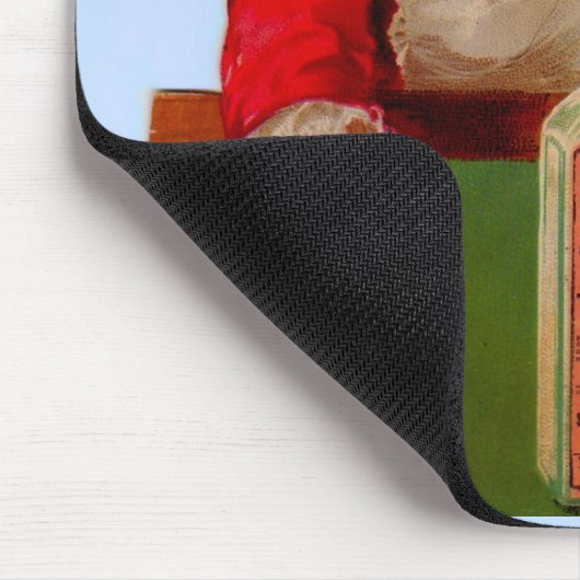 Viktorianische Handelskarte: Scott's Emulsion Cast Mousepad (Ecke)