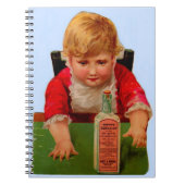 Viktorianische Handelskarte: Scott's Emulsion Cast Notizblock (Vorderseite)