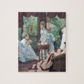 Viktorianische Haus-Party-Tee-Mode Tissot Puzzle (Vertikal)