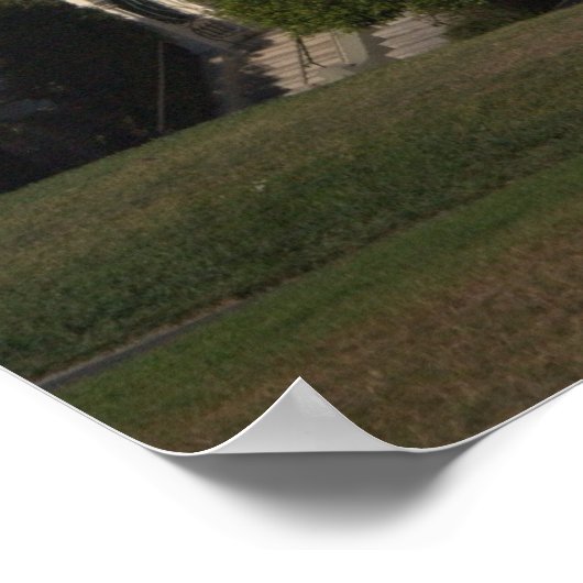 Viktorianische Häuser Poster (Ecke)