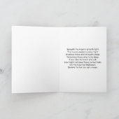 Viktorianische Hauskarte Karte (Innenseite)