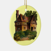 Viktorianische Hausverzierung Keramik Ornament (Rechts)