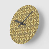 Viktorianische Hintergrundbilder Runde Wanduhr (Winkel)
