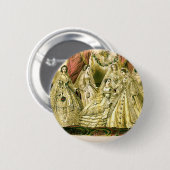 Viktorianische Hochzeit Button (Vorne & Hinten)