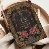 Viktorianische Hochzeit Einladung