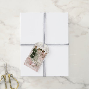 Viktorianische Hochzeit - Geschenketag Geschenkanhänger