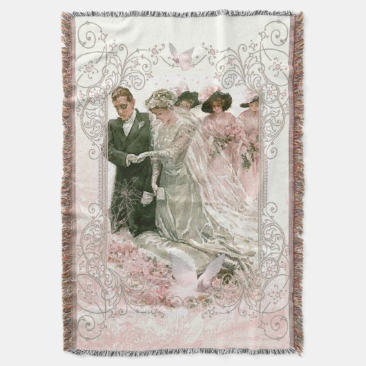 Viktorianische Hochzeit - Knochendecke Decke (Vorderseite Vertikal)