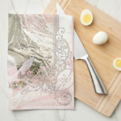 Viktorianische Hochzeit - Küchentücher (Viertel Falte)