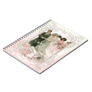 Viktorianische Hochzeit - Notebook Notizblock