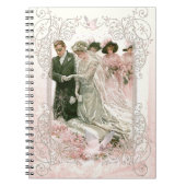 Viktorianische Hochzeit - Notebook Notizblock (Vorderseite)