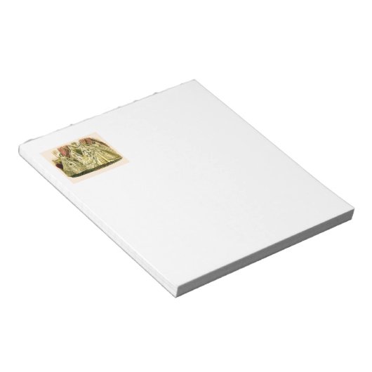 Viktorianische Hochzeit Notizblock (angewinkelt)