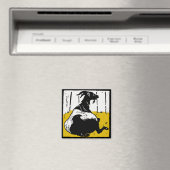 Viktorianische Holzfällermagnete Magnet (In Situ (Geschirrspüler))