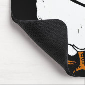 Viktorianische Hühnerhenne und Eiermousepad Mousepad (Ecke)