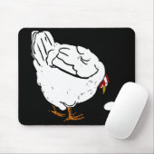 Viktorianische Hühnerhenne und Eiermousepad Mousepad (Mit Mouse)