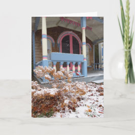 Viktorianische Hütte in Snow - Martha's Vineyard Karte