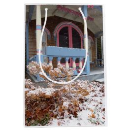 Viktorianische Hütte in Snow - Martha's Vineyard Mittlere Geschenktüte