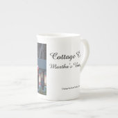 Viktorianische Hütte Pink Lilies - Martha's Vineya Porzellantasse (Vorderseite Rechts)