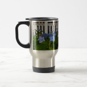 Viktorianische Hydrangea und Porch - Martha's Vine Reisebecher
