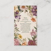 Viktorianische Jugendstil-Kinderdusche Bücher für Begleitkarte (Vorderseite)