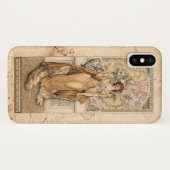 Viktorianische Jugendstilschönheit Case-Mate iPhone Hülle (Rückseite (Horizontal))