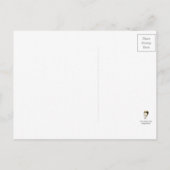 Viktorianische Karottenkarte Postkarte (Rückseite)