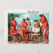 Viktorianische Karottenkarte  Postkarte (Vorne/Hinten)