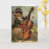 Viktorianische Karte (Gelbe Blume)