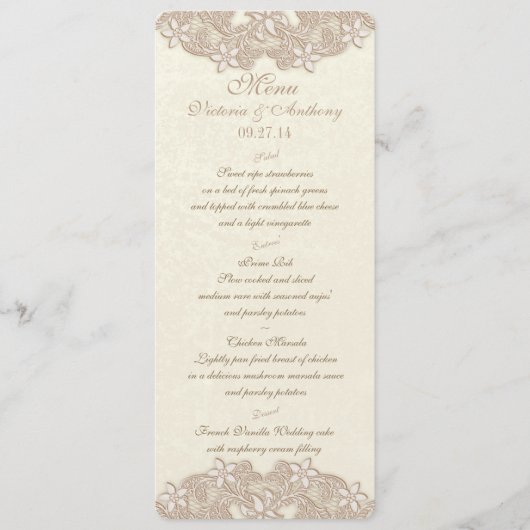 Viktorianische Karte des Blumenkreises (Vorderseite)