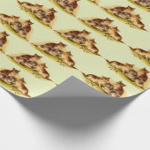 Viktorianische Kätzchen Geschenkpapier (Ecke)