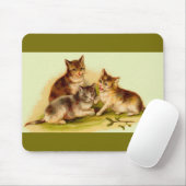 Viktorianische Kätzchen Mousepad (Mit Mouse)