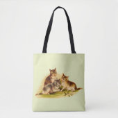 Viktorianische Kätzchen Tasche (Vorderseite)