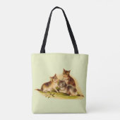 Viktorianische Kätzchen Tasche (Rückseite)