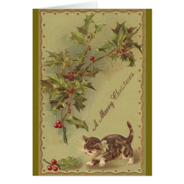 Viktorianische Kätzchen-und (Vorne)