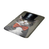 Viktorianische Katze Badematte (Schrägansicht)