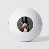 Viktorianische Katze Golfball (Vorderseite)