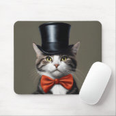 Viktorianische Katze Mousepad (Mit Mouse)